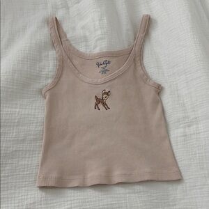 Brandy Melville John Galt Cute deer tank